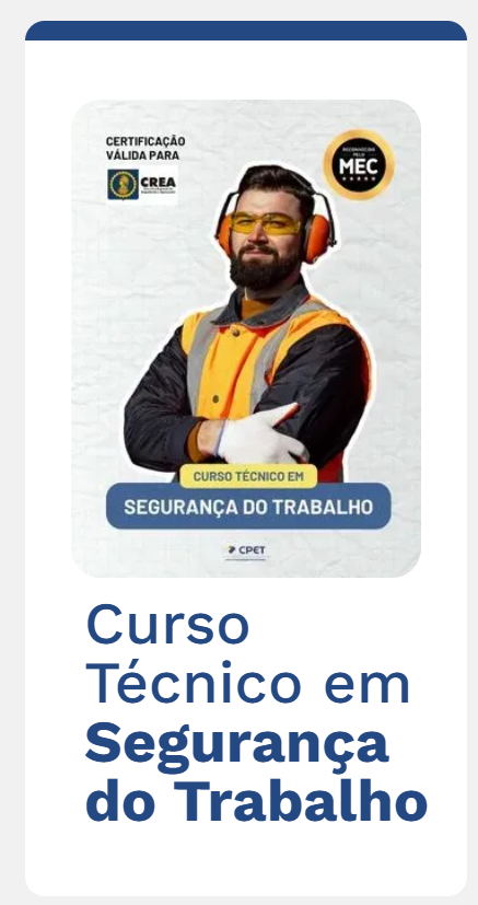 Curso Técnico em Segurança do Trabalho